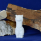Alpaka aus Gips - Geschenkideen aus Gips, Wohnideen aus Gips, Deko aus Gips